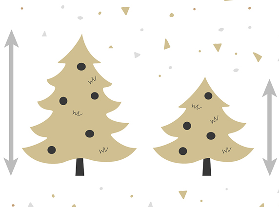 Quali sono le dimensioni degli alberi di Natale artificiali FairyTrees? 