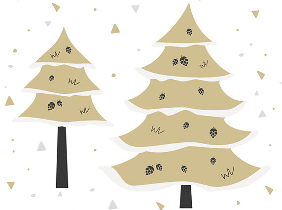 Come vengono decorati gli alberi di Natale artificiali?